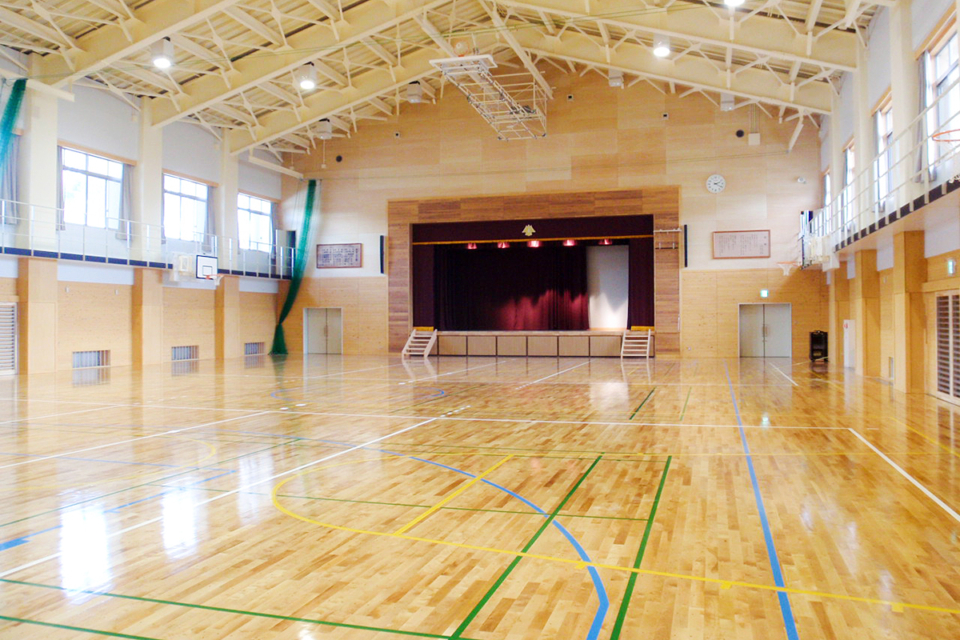 江名子小学校 屋内運動場 飛騨建設株式会社