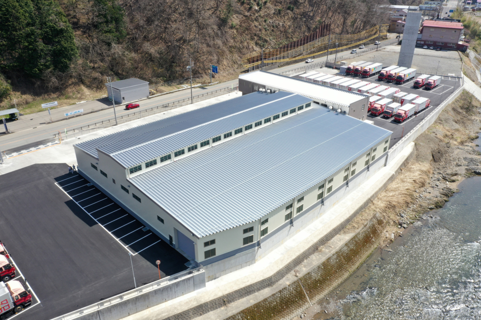 飛騨運輸高山支店（上から）