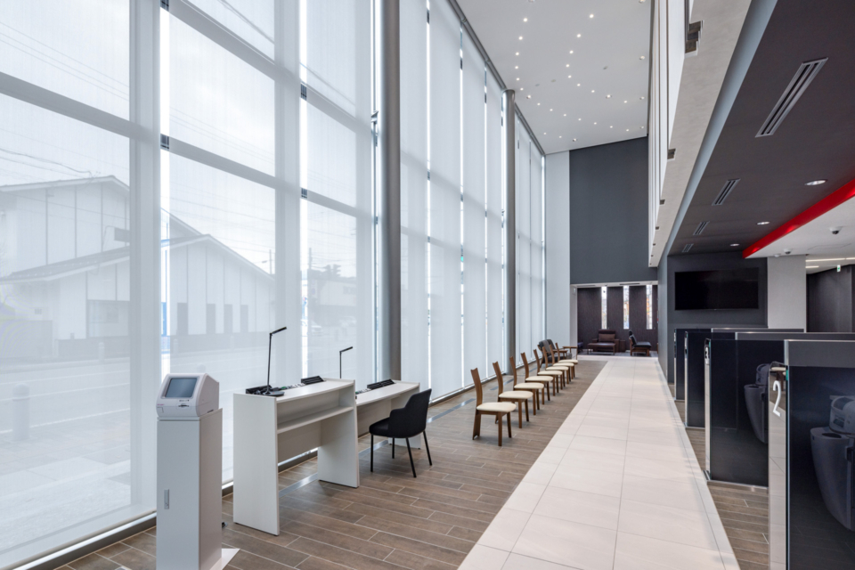 飛騨信用組合けやき通り支店客溜